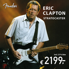 Fender Eric Clapton Stratocaster black