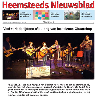 GITAARSHOP HEEMSTEDE - MEDIA - HEEMSTEEDS NIEUWSBLAD 2016